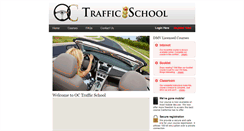 Desktop Screenshot of octrafficschool.net